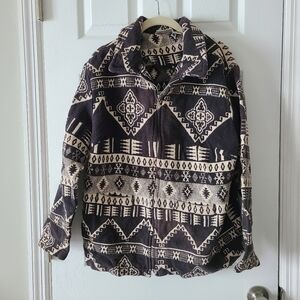 Fashion Bug Full Zip Blanket Jacket